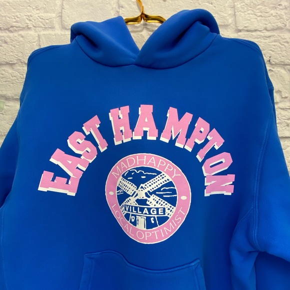 MADHAPPY East Hampton Hoodie EXCLUSIVE Sz Small Unisex NEW - Picture 3 of 12